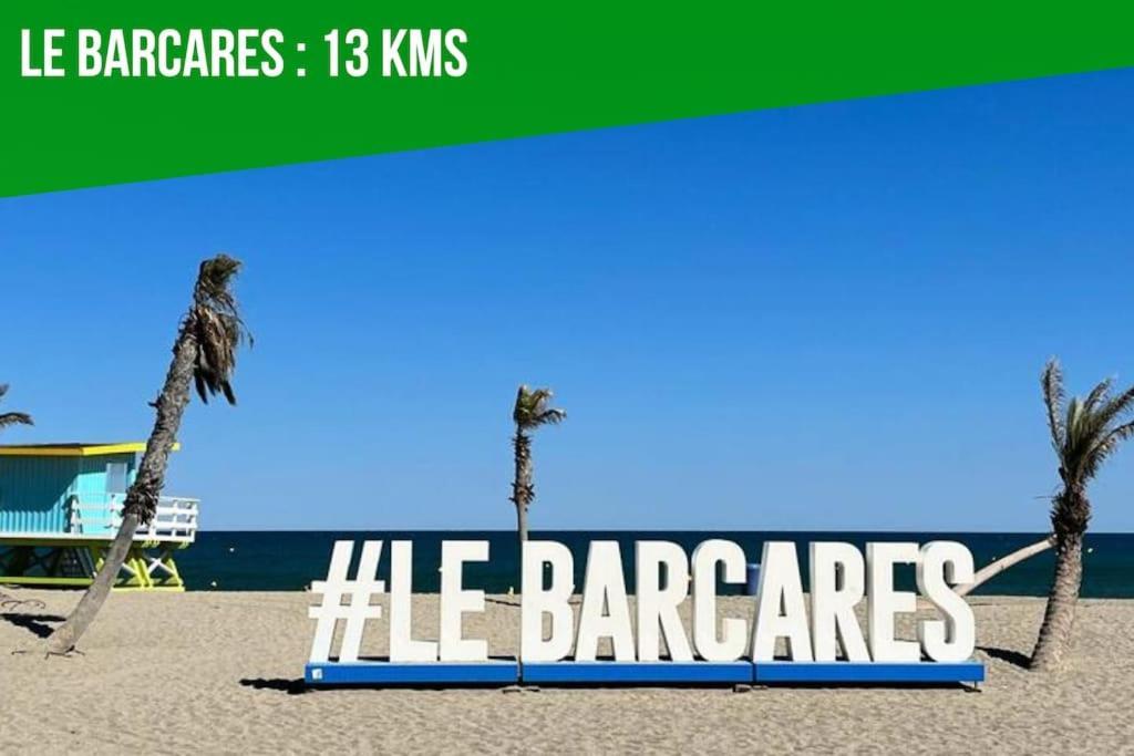 Le Carrousel - Apt Vue Mer - Plage A 10 M - Clim - Wifi Canet-en-Roussillon Exterior photo