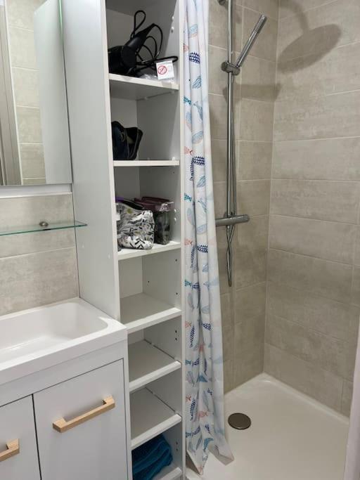 Le Carrousel - Apt Vue Mer - Plage A 10 M - Clim - Wifi Canet-en-Roussillon Exterior photo